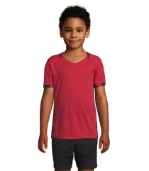 Camiseta niño deportiva contrastada personalizada